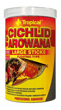 Tropical Cichlid & Arowana Large Sticks 5000ML/1.5KG